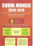 Codul muncii 2018 - 2019 cu evidentierea grafica a modificarilor survenite in perioada 2018 - 2019