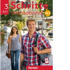 Schritte international Neu 3 A2.1 Kursbuch + Arbeitsbuch + audio APP