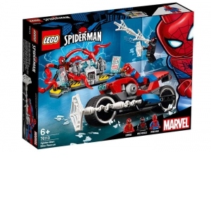 Salvarea cu motocicleta a lui Spider-Man (76113)