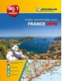 France 2019 -A4 Tourist & Motoring Atlas