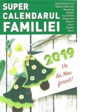 Super calendarul familiei tip carte, 2019
