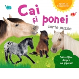 Cai si ponei. Carte puzzle