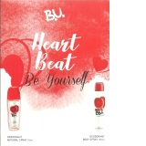 Set BU Heart Beat. Be yourself: Parfum Deodorant natural Spray 75 ml + Deodorant Body Spray 150 ml