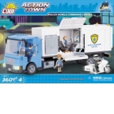 Set Constructie Action Town, Centru mobil de comanda