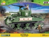 Set Constructie Small Army, Masina Militara Sherman M4A1