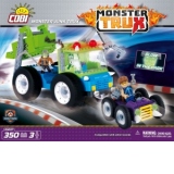 Set ConstructieMonster trux , Camionul de gunoi Monster.