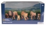 Set 6 figurine - Lei si Leoparzi