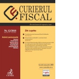 Curierul fiscal nr. 12/2018