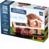 Brick Trick Statia de Pompieri din Caramidute Ceramice