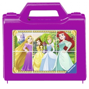 Puzzle In Cutie Printesele Disney, 6 Piese