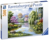 PUZZLE PRIVELISTE LAC, 500 PIESE