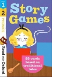 Read with Oxford: Stages 1-2: Phonics Story Games Flashcards