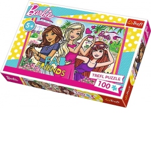 Puzzle 100 Barbie In Vacanta