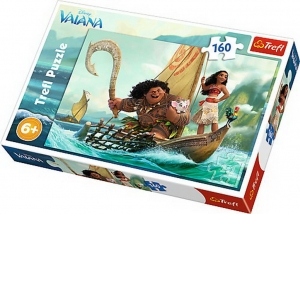 Puzzle Trefl 160 Printesa Moana in Valuri