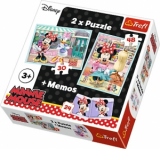 Puzzle 2in1 Memo Minnie