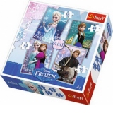 Puzzle 4in1 Frozen