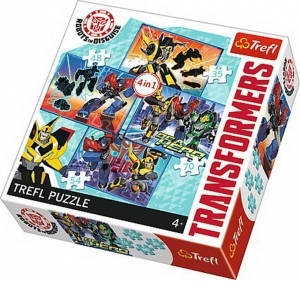 Puzzle Trefl 4in1 Transformers