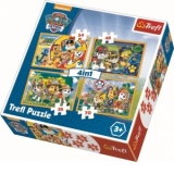 Puzzle 4in1 Intotdeauna La Timp