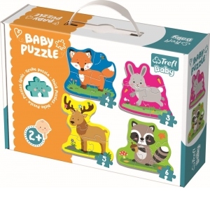 Puzzle Baby Clasic Animalele Padurii