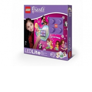 Lampa de veghe cu autocolante LEGO Friends (LGL-NI13)