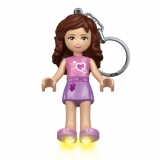 Breloc cu lanterna LEGO Friends Olivia (LGL-KE22O)