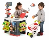 Smoby Supermarket cu Functiuni si 42 de Accesorii