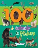 100 de animale din padure - Primele mele carti cu poze