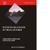 Elements de Syntaxe du francais parle