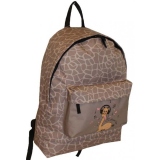 Rucsac Giraffe maro