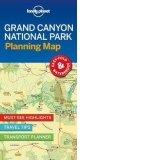 Lonely Planet Grand Canyon National Park Planning Map