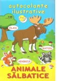 Autocolante ilustrative. Animale salbatice