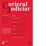 Curierul Judiciar nr. 4/2019