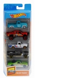 Set 5 Masini Hot Wheels Hot Trucks