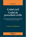 Codul civil. Codul de procedura civila. Actualizat la 1 septembrie 2019