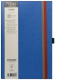 Bloc notes Ivory B-Band 13 X 21 cm 240 pagini, patratele, bleu