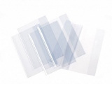 Invelitoare carte 4, dimensiune 46,0 x 28,1 cm, PP, 110 microni, transparenta