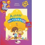 Caietul meu de gradinita. Activitati matematice, 3-4 ani