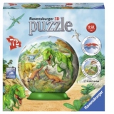 Puzzle 3D Dinozauri, 72 Piese