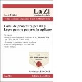 Codul de procedura penala si Legea pentru punerea in aplicare. Cod 703. Actualizat la 8.10.2019