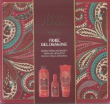 Set Tesori d Oriente Fiore del Dragone, Dama: Apa Toaleta, 100 ml + Gel de dus, 250 ml + Crema de baie, 500 ml