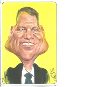 Calendar de buzunar caricaturi 2020, Klaus Iohannis