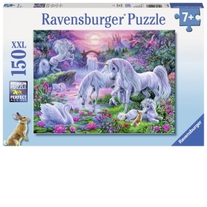 Puzzle Unicorni La Apus, 150 Piese