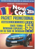 Pachet promotional Categoriile A, B, BE, A1, A2 si AM. Toata teoria + Intrebari explicate + CD cu 1500 de intrebari (editie 2020)