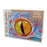 Puzzle 500 piese, Ochi de Gecko