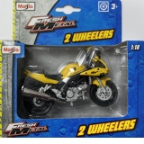 Motocicleta Maisto Fresh Metal 2 Weelers 1:18, Suzuki SV 650