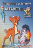 Invatam sa scriem alfabetul. Caiet de scriere