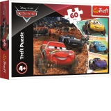 Puzzle Trefl 60 Fulger Mcqueen cu Prietenii