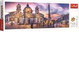 Puzzle Trefl 500 Panorama Piata Navona din Roma