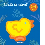 Carte de colorat 3-4 ani