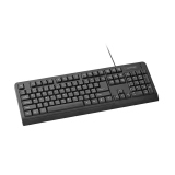 Tastatura cu fir Promate EasyKey-1, Quiet Keys, USB, Negru